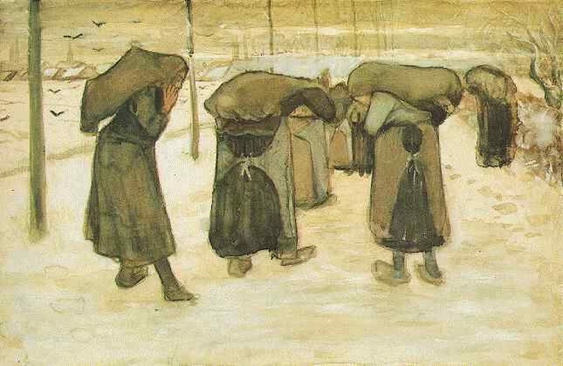  57-Vincent van Gogh-Donne di miniera, 1882 